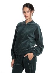 SHORT STORIES Kurtka sztruksowa w kolorze ciemnozielonym rozmiar: M. Zielone kurtki Short Stories, m, bez wzorów, z bawełny, bez kaptura. Za 202.50 zł.