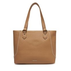 Torebka Lasocki. Brązowe shopper bag Lasocki, bez wzorów, bez dodatków. Za 199.99 zł.