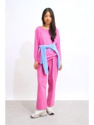 AUTHENTIC CASHMERE Kaszmirowy sweter "Goléon" w kolorze różowym rozmiar: XXL. Różowe swetry AUTHENTIC CASHMERE, xxl, bez wzorów, z kaszmiru, bez ramiączek. Za 361.13 zł.