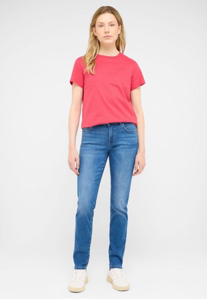 Damskie Spodnie jeansowe Mustang Style Crosby Relaxed Slim Denim Blue 1016912 5000 582. Niebieskie jeansy Mustang, l, bez wzorów, z denimu. Za 219.99 zł.