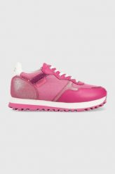 Liu Jo sneakersy WONDER 01 kolor różowy BA3061PX34000021. Czerwone buty sportowe lifestyle Liu Jo, bez wzorów, z gumy, sportowe, z okrągłym noskiem, bez zapięcia. Za 659.99 zł.