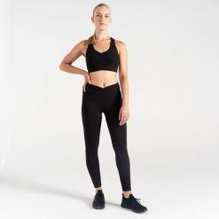 Revived damskie legginsy. Czarne legginsy Dare 2b, bez wzorów, sportowe. Za 211.00 zł.