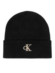 Calvin Klein Czapka LV04F8098G Czarny. Czarne czapki zimowe Calvin Klein, bez wzorów, z wiskozy. Za 129.99 zł.