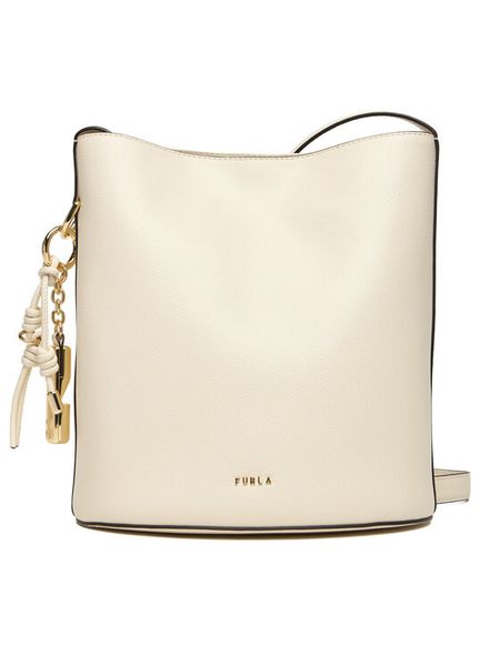 Furla Torebka Roxie S WB01875 ARE000 CN PNN00 Écru. Torebki klasyczne Furla, bez wzorów, ze skóry, bez dodatków. Za 1,369.00 zł.
