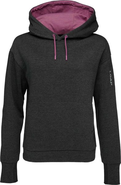 Bluza damska Loap Ebmara ciemnoszara. Szare bluzy Scarpa, xs, bez wzorów, z bawełny, bez ramiączek, bez kaptura. Za 210.99 zł.