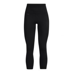 Legginsy damskie Under Armour Motion Ankle Leg. Białe legginsy Under Armour, bez wzorów, z elastanu, sportowe, długie. Za 272.75 zł.