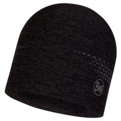 Czapka dla dorosłych Buff DryFlx® Hat US. Czarne czapki zimowe Buff, bez wzorów, sportowe. Za 99.99 zł.