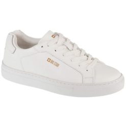Buty Big Star Sneakers Shoes RR274482 białe. Białe buty treningowe bez wzorów, z gumy, bez zapięcia. Za 371.73 zł.