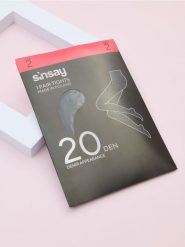 Rajstopy - czarny. Czarne rajstopy Sinsay, bez wzorów. Za 8.99 zł.