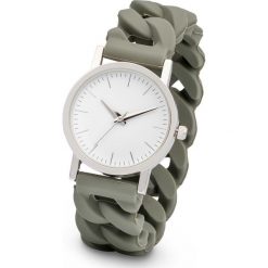 Zegarek na rękę na silikonowym pasku bonprix oliwkowy. Zegarki marki Kazar. Za 32.99 zł.