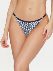 Guess Dół od bikini E4GO23 MC04R Niebieski. Niebieskie bikini Guess, z aplikacjami, z syntetyku. Za 119.99 zł.