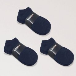 Techniczne skarpety treningowe Ghost - 15 par niebieskie. Białe skarpetki LEGEA, bez wzorów, z elastanu, na fitness i siłownię. Za 56.00 zł.