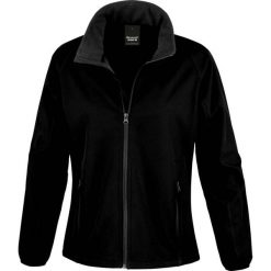 Kurtka Result Softshell Femme Printable. Czarne kurtki RESULT, bez wzorów, z softshellu, bez kaptura. W wyprzedaży za 113.45 zł.