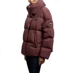 Kurtka BLAUER ROSS Bordeaux. Czerwone kurtki Blauer, m, bez wzorów, z tkaniny, bez kaptura. Za 1,751.99 zł.