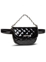 DeeZee Saszetka nerka RC18473 Czarny. Czarne nerki i saszetki DeeZee, bez wzorów, ze skóry, bez dodatków. Za 40.49 zł.