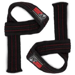 Hardcore Lifting Straps - Czarny. Czarne paski GORILLA WEAR, bez wzorów, sportowe. Za 106.00 zł.