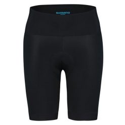 Damskie spodenki kolarskie PRIMO. Czarne szorty sportowe Shimano, bez wzorów, z elastanu, rowerowe. Za 349.90 zł.