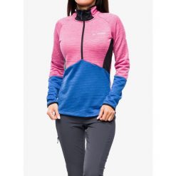 Bluza polarowa damska Vaude Larice HZ Fleece Jacket. Czerwone bluzy bez kaptura Vaude, na zimę, s, bez wzorów, z polaru, narciarskie. W wyprzedaży za 330.45 zł.