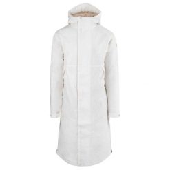 Wodoodporna zimowa kurtka przeciwdeszczowa Agu Undyed City Slicker. Białe kurtki AGU, na zimę, s, z aplikacjami, z materiału, z kapturem, rowerowe. Za 1,177.30 zł.