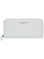 Liebeskind Berlin Skórzany portfel "Gigi" w kolorze białym - 19 x 9 x 2 cm rozmiar: onesize. Białe portfele Liebeskind Berlin, bez wzorów, z materiału. Za 264.15 zł.