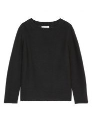 Marc O´Polo Sweter w kolorze czarnym rozmiar: L. Czarne swetry l, bez wzorów, z bawełny, bez ramiączek. Za 255.34 zł.