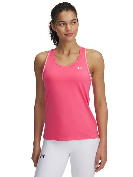Under Armour Top sportowy w kolorze różowym rozmiar: S. Różowe topy sportowe Under Armour, s, bez wzorów, z materiału, outdoorowe. Za 74.46 zł.