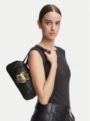 Just Cavalli Torebka Iconic Snakes 81RA4BA5 ZSA89 Czarny. Czarne torebki klasyczne Just Cavalli, bez wzorów, ze skóry, bez dodatków. Za 819.99 zł.