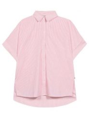 Herrlicher Bluzka w kolorze jasnoróżowym rozmiar: S. Różowe bluzki Herrlicher, s, bez wzorów, bez kołnierzyka, bez ramiączek. Za 65.69 zł.