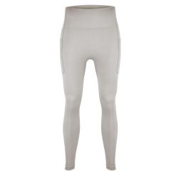 Legginsy fitness damskie Beshaped Lift Me Up z kieszeniami. Szare legginsy BESHAPED, bez wzorów, z nylonu. Za 199.00 zł.