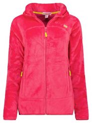 Geographical Norway Kurtka polarowa "Upalood" w kolorze różowym rozmiar: XL. Różowe kurtki Geographical Norway, xl, bez wzorów, z polaru, bez kaptura. Za 100.52 zł.