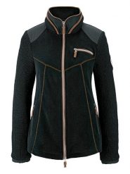 Heine Bluza w kolorze czarnym rozmiar: 36. Czarne bluzy Heine, bez wzorów, bez kaptura. Za 167.67 zł.