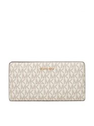 MICHAEL Michael Kors Portfel Bryant 32S5GYTP3B Beżowy. Brązowe portfele MICHAEL Michael Kors, bez wzorów, ze skóry. Za 599.99 zł.