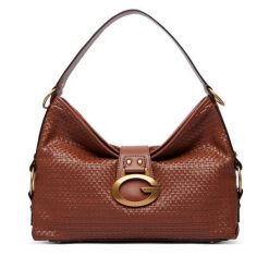 Torebka Guess. Brązowe torebki klasyczne Guess, z aplikacjami, klasyczne, bez dodatków. Za 674.99 zł.