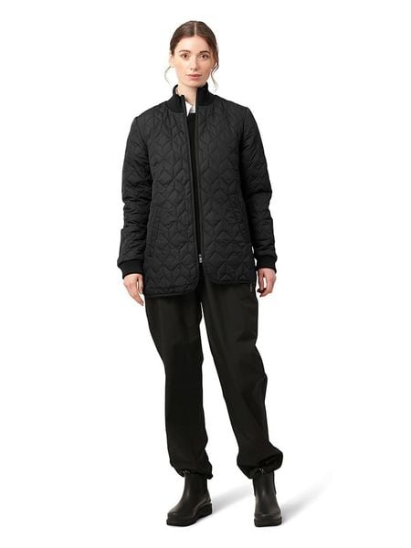 Ilse Jacobsen Kurtka pikowana w kolorze czarnym rozmiar: 40. Czarne kurtki Ilse Jacobsen, bez wzorów, bez kaptura. Za 241.56 zł.