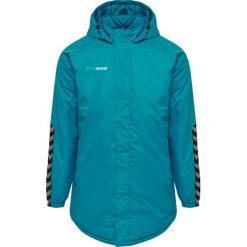 Parka dla dzieci Hummel hmlAUTHENTIC Bench. Białe płaszcze Hummel, bez wzorów, sportowe, bez kaptura. W wyprzedaży za 283.50 zł.