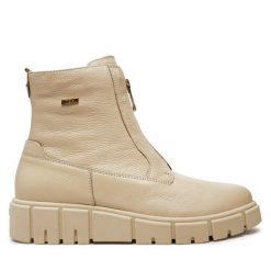 Botki Caprice. Botki Caprice, bez wzorów, bez obcasa, na płaskiej podeszwie, bez zapięcia. Za 349.99 zł.