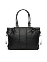 Lasocki Torebka LSK-X-001-07 Czarny. Czarne shopper bag Lasocki, bez wzorów, ze skóry, bez dodatków. Za 219.99 zł.