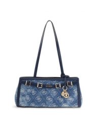 Guess Torebka 181088 Niebieski. Niebieskie listonoszki Guess, z aplikacjami, bez dodatków. Za 609.99 zł.