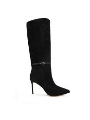 Marciano Guess Kozaki 5BGZ46 7419A Czarny. Czarne kozaki Marciano Guess, z aplikacjami, ze skóry, bez obcasa, na szpilce, bez zapięcia. Za 2,259.00 zł.