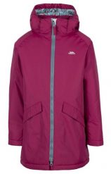 Trespass Observe - Damska kurtka przeciwdeszczowa Tp50 Berry. Fioletowe kurtki 2117 OF SWEDEN, s, bez wzorów, z dżerseju, bez kaptura. Za 196.90 zł.