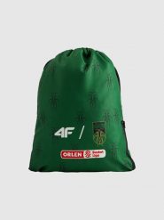 4F Plecak-worek 4F x Miasto Szkła Krosno 2025/26 - zielony Uniwersalny. Zielone plecaki 4f, bez wzorów, na ramię, z nadrukiem, bez dodatków. Za 99.99 zł.