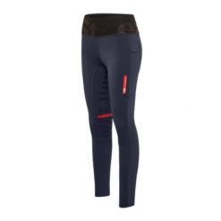 Damskie legginsy jeździeckie z wysokim stanem o średniej przyczepności eaSt Regg. Niebieskie legginsy EAST, bez wzorów, z elastanu, klasyczne. Za 664.50 zł.