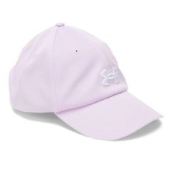 Czapka z daszkiem damska Under Armour Blitzing Adj. Czerwone czapki z daszkiem Under Armour, bez wzorów, sportowe. Za 89.99 zł.