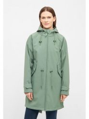 Derbe Parka przeciwdeszczowa w kolorze zielonym rozmiar: 40. Zielone kurtki przeciwdeszczowe Derbe, s, bez wzorów, bez kaptura, outdoorowe. Za 345.95 zł.