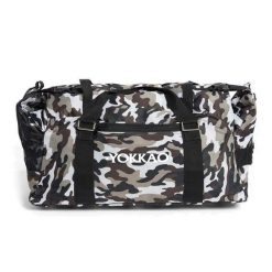Torba treningowa YOKKAO Convertible Camo Gym Bag. Szare torby podróżne YOKKAO, bez wzorów. Za 349.99 zł.