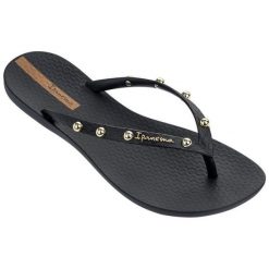 Ipanema Damskie Japonki Wave Hits Ii Fem 26088-20766 Black / Black (Rozmiar 39). Japonki marki Ipanema. W wyprzedaży za 73.00 zł.