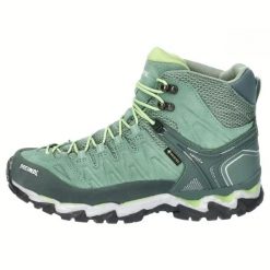Buty turystyczne damskie Meindl Lite Hike Lady z membraną Gore - Tex. Zielone buty treningowe MEINDL, bez wzorów, z gore-texu, bez zapięcia, do biegania, gore-tex. Za 1,099.90 zł.
