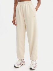 Reebok Spodnie dresowe Reebok x Ewa Chodakowska Ada RK25621CCW Beżowy Relaxed Fit. Brązowe spodnie sportowe Reebok, bez wzorów, z dresówki. Za 249.99 zł.