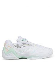 Joma Buty do tenisa Set 2502 TSELS2502C Biały. Białe buty treningowe Joma, bez wzorów, z materiału, bez zapięcia, tenisowe. Za 159.99 zł.