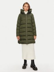 Save The Duck Kurtka puchowa D40279W IRIS19 Zielony Regular Fit. Zielone kurtki Save the duck, bez wzorów, z puchu, bez kaptura. Za 799.99 zł.